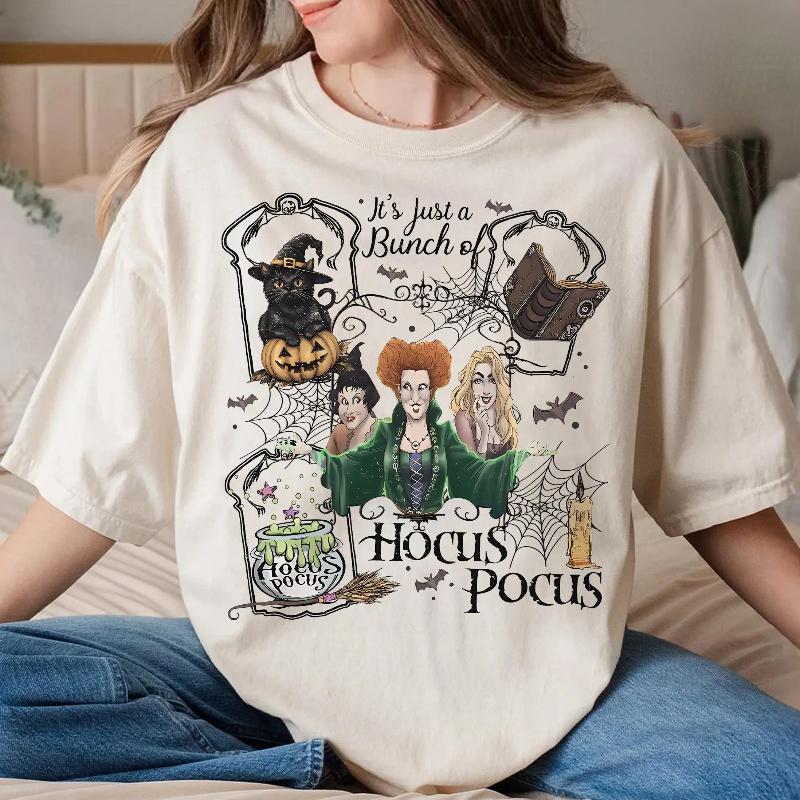 2026 Vintage Disneyland Hocus Pocus Christmas Print Stylish Unisex TShirt Short Sleeve Relaxed Plus Size Top S
2026 Vintage Disneyland Hocus Pocus Christmas Print Stylish Unisex TShirt Short Sleeve Relaxed Plus Size Top S