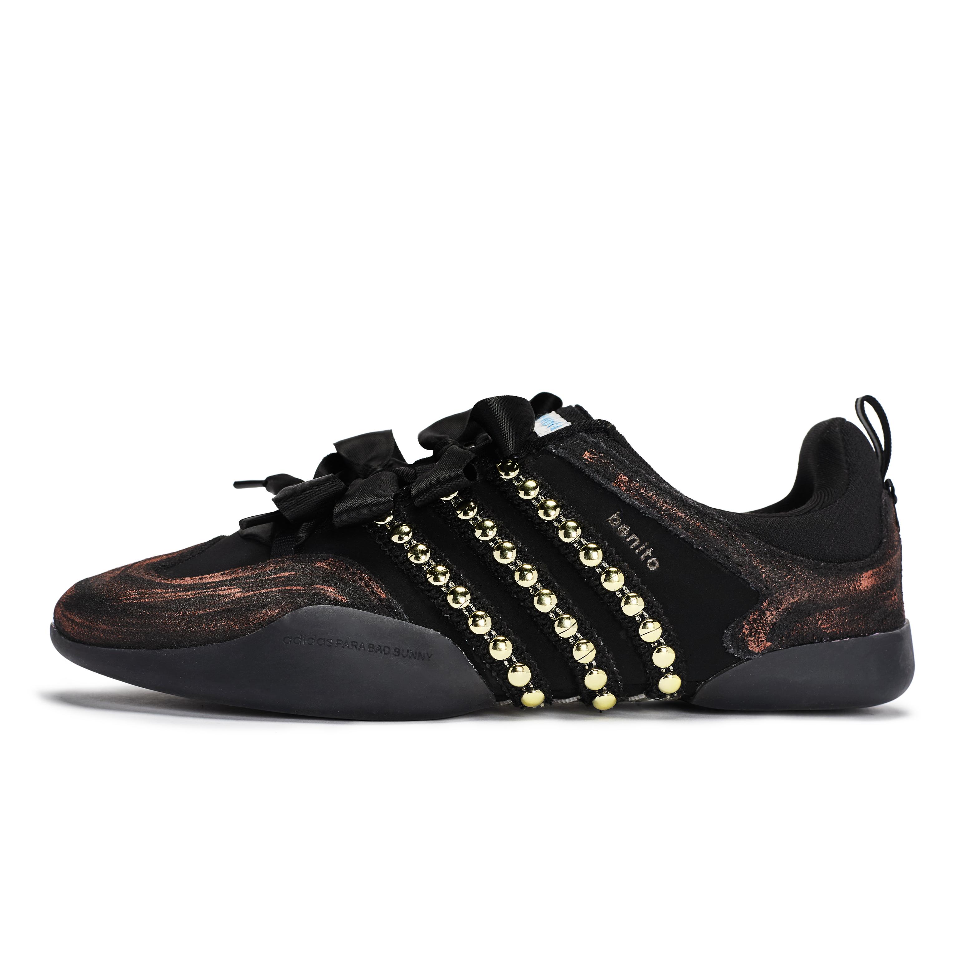 Bad Bunny x Adidas Ballerina 811 Manufacturing, Punk Ballet Abrasion Resistant Low top Casual Shoes Unisex Black Orange JQ9231(Team80-) 36
Bad Bunny x Adidas Ballerina 811 Manufacturing, Punk Ballet Abrasion Resistant Low top Casual Shoes Unisex Black Orange JQ9231(Team80-) 36