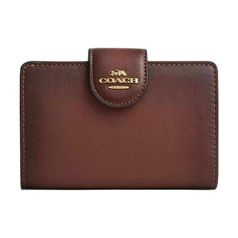 COACH Corner Zip Polished Style Snap Closure Leather Wallet Medium Women s Gold with Mahogany Gold with mahogany color золотой
COACH Corner Zip Polished Style Snap Closure Leather Wallet Medium Women s Gold with Mahogany Gold with mahogany color золотой