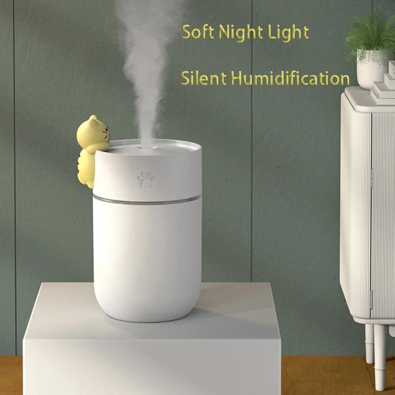 Air Humidifier Machine Cartoon Cat With Night Light USB Cold Mist Maker For Home Fresh Air Purifier
Air Humidifier Machine Cartoon Cat With Night Light USB Cold Mist Maker For Home Fresh Air Purifier