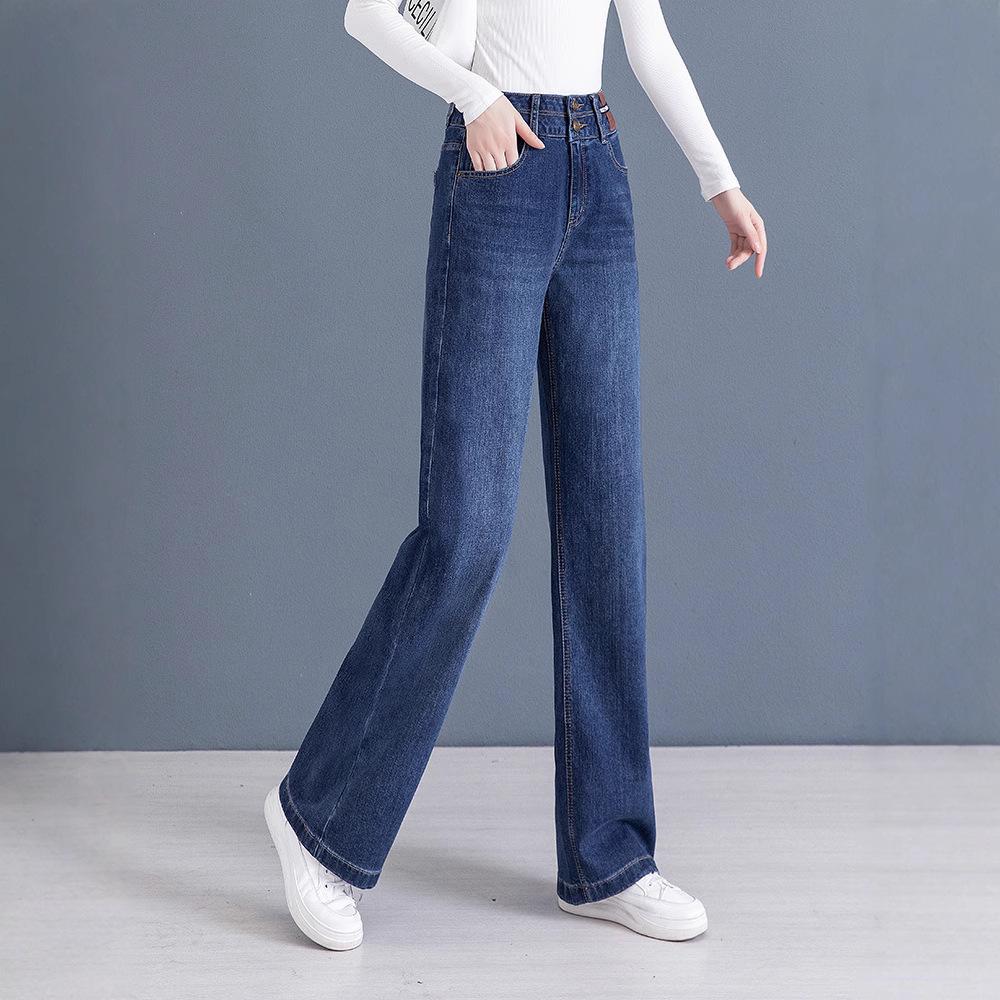 Fleece-Lined High-Waisted Wide-Leg Jeans for Women - Slimming, Loose, Straight-Leg for Autumn/Winter 2025 28/L
Fleece-Lined High-Waisted Wide-Leg Jeans for Women - Slimming, Loose, Straight-Leg for Autumn/Winter 2025 28/L