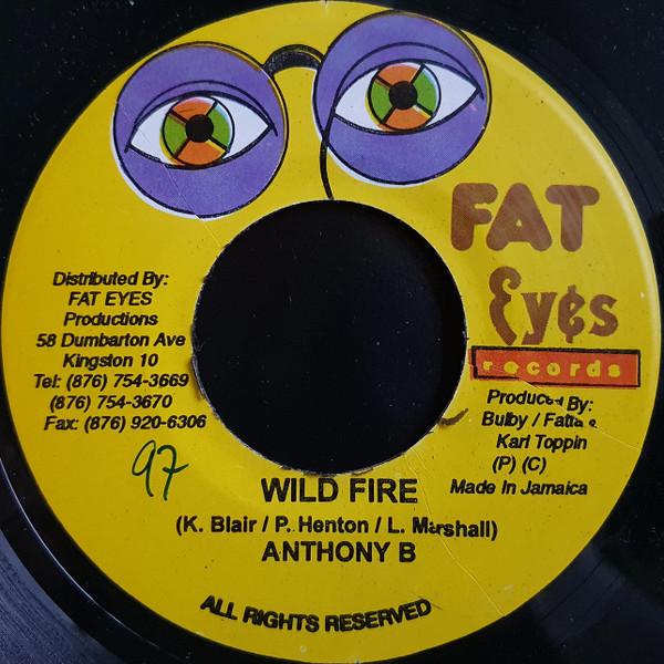 7inch Record ANTHONY B / NINJA FORD - Wild Fire / Never See Mi Done NONE Fat Eyes Record 2002 Jamaica Reggae, Ska & Dub Used
7inch Record ANTHONY B / NINJA FORD - Wild Fire / Never See Mi Done NONE Fat Eyes Record 2002 Jamaica Reggae, Ska & Dub Used