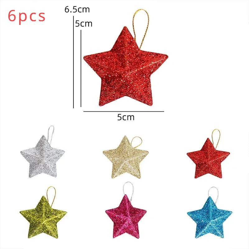 6Pcs Plastic Christmas Decorations Gold Glitter Star Decorations Christmas Tree Hanging Decorations Christmas Tree
6Pcs Plastic Christmas Decorations Gold Glitter Star Decorations Christmas Tree Hanging Decorations Christmas Tree