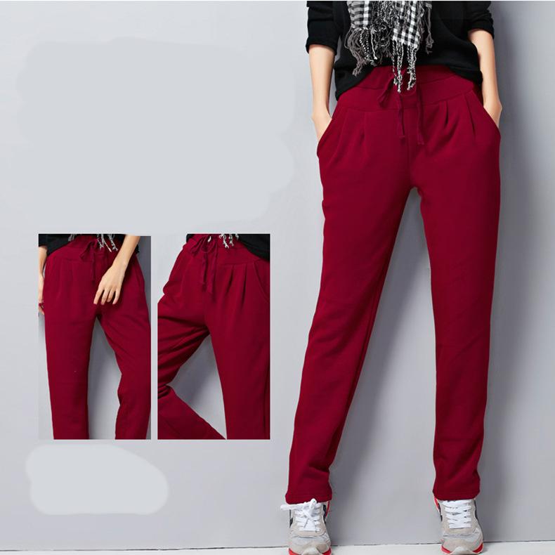200 Catties Large Size Loose Harem Pants for Women Autumn and Winter Sweatpants Plus Velvet and Thickened Casual Sports Trousers for Small Feet
200 Catties Large Size Loose Harem Pants for Women Autumn and Winter Sweatpants Plus Velvet and Thickened Casual Sports Trousers for Small Feet