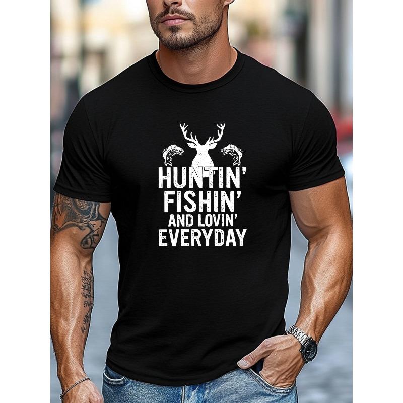 Men S Huntin Fishin And Lovin Everyday Graphic Summer Casual Short-Sleeve T-Shirt 4XL чорний
Men S Huntin Fishin And Lovin Everyday Graphic Summer Casual Short-Sleeve T-Shirt 4XL чорний