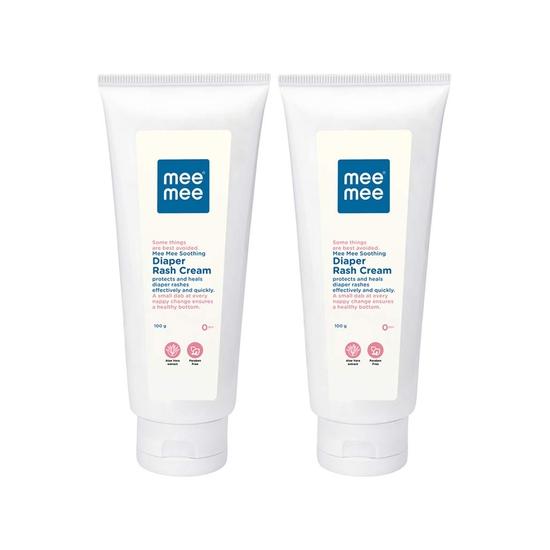 Mee Mee Baby Nappy Cream Duo: Natural Diaper Rash Relief with Aloe Vera | 100g x 2 Pack
Mee Mee Baby Nappy Cream Duo: Natural Diaper Rash Relief with Aloe Vera | 100g x 2 Pack
