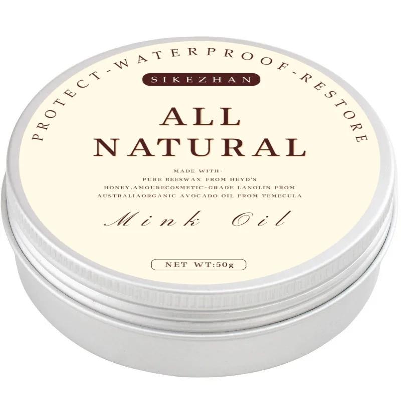 Multipurpose Mink Oil Cream for Leather Shoes Bags Leather Care Cream Leather Maintenance Cream Leathercraft Leather SIKEZHAN 50g
Multipurpose Mink Oil Cream for Leather Shoes Bags Leather Care Cream Leather Maintenance Cream Leathercraft Leather SIKEZHAN 50g