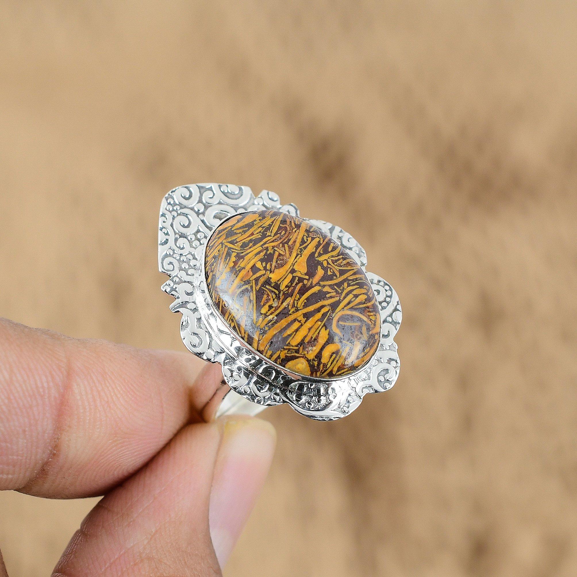 Mothers day Sale Mariam Jasper Gemstone Promise Ring Jewelry 925 Sterling Silver Yes
Mothers day Sale Mariam Jasper Gemstone Promise Ring Jewelry 925 Sterling Silver Yes