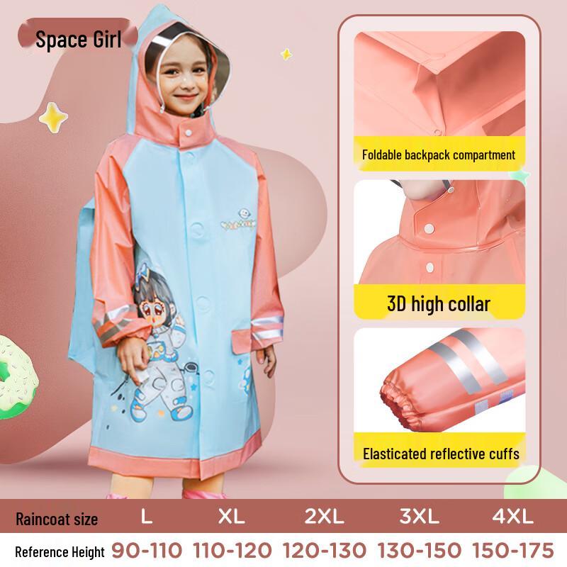 Mumu Kids Cartoon Waterproof Raincoat 2XL
Mumu Kids Cartoon Waterproof Raincoat 2XL