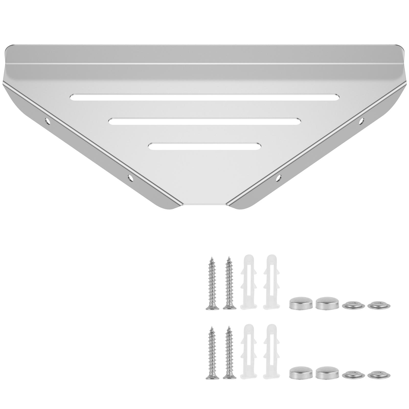 Wall Mount Shower Corner Shelf No-drill 304 Stainless Steel Corner Shampoo Body Wash Storage Organizer for Bathroom Glass Shelf серебряный
Wall Mount Shower Corner Shelf No-drill 304 Stainless Steel Corner Shampoo Body Wash Storage Organizer for Bathroom Glass Shelf серебряный