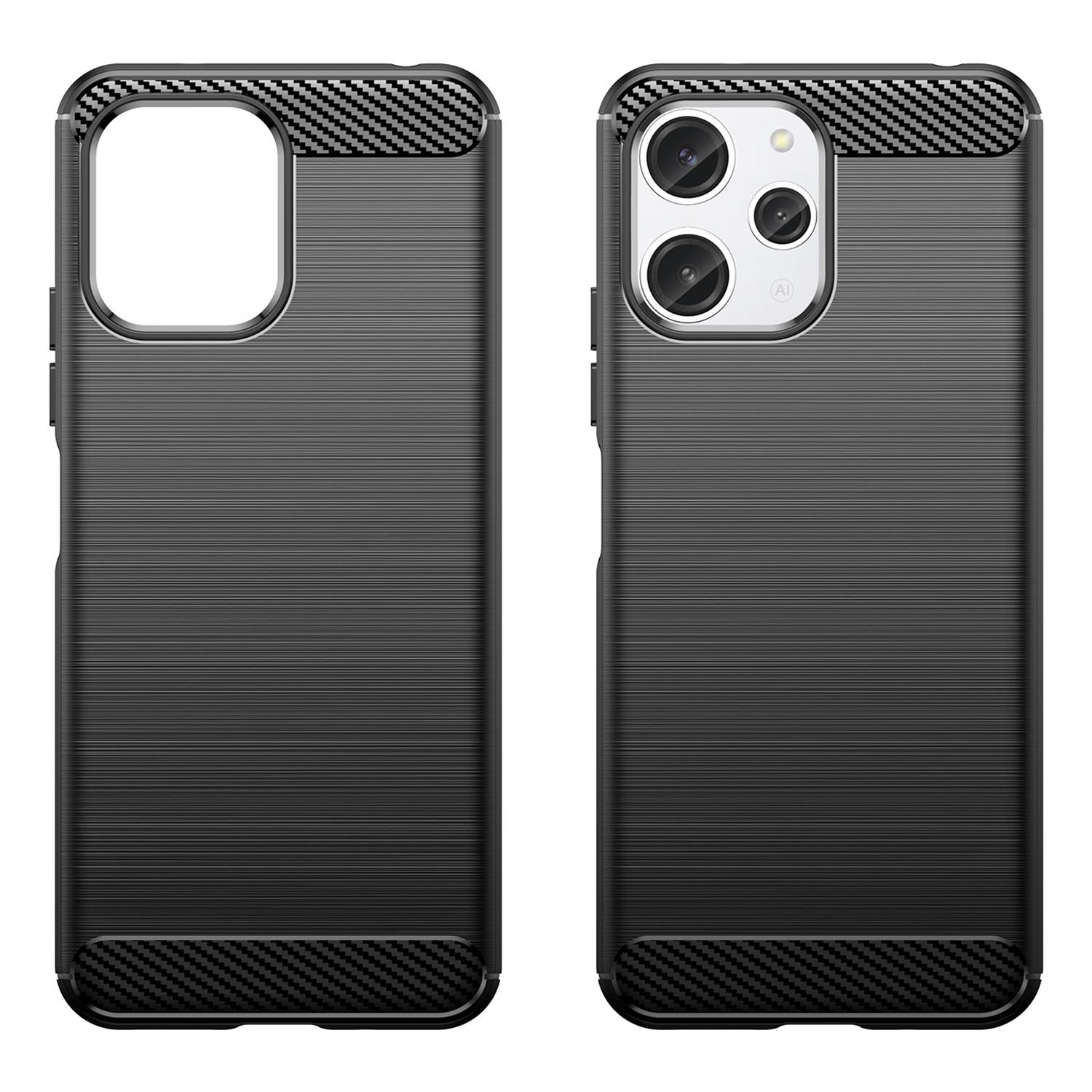 For Xiaomi Redmi 12 5G (Global)/Poco M6 Pro 5G Carbon Fiber Texture Phone Case Soft TPU Brushed Back Cover Blue
For Xiaomi Redmi 12 5G (Global)/Poco M6 Pro 5G Carbon Fiber Texture Phone Case Soft TPU Brushed Back Cover Blue