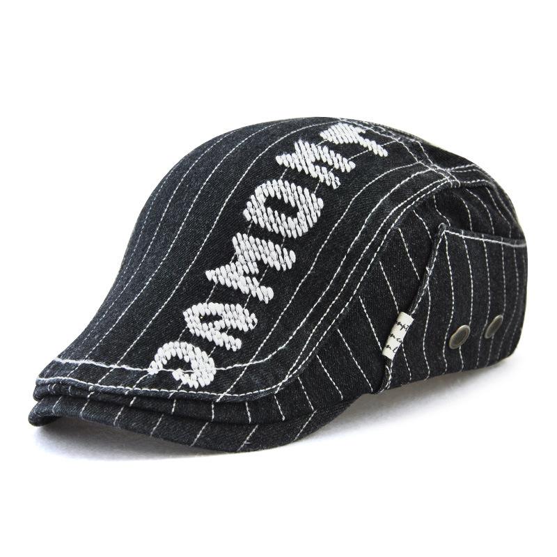 Adult Denim Beret with 3D Embroidered Letters – Trendy Outdoor Sun Hat for Men and Women чёрный
Adult Denim Beret with 3D Embroidered Letters – Trendy Outdoor Sun Hat for Men and Women чёрный