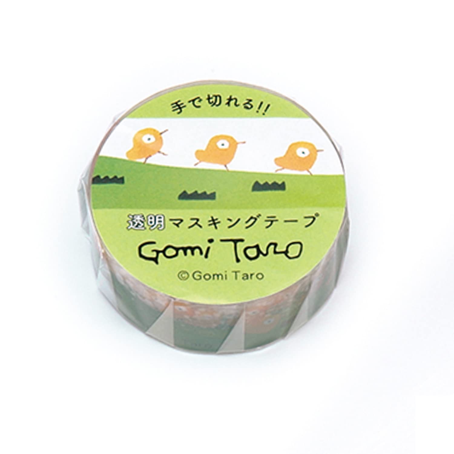 Gakken Stayful Gomi Taro Masking Tape Hiyoko Hanigemasu Transparent Width 15mm Chick BM04098
Gakken Stayful Gomi Taro Masking Tape Hiyoko Hanigemasu Transparent Width 15mm Chick BM04098