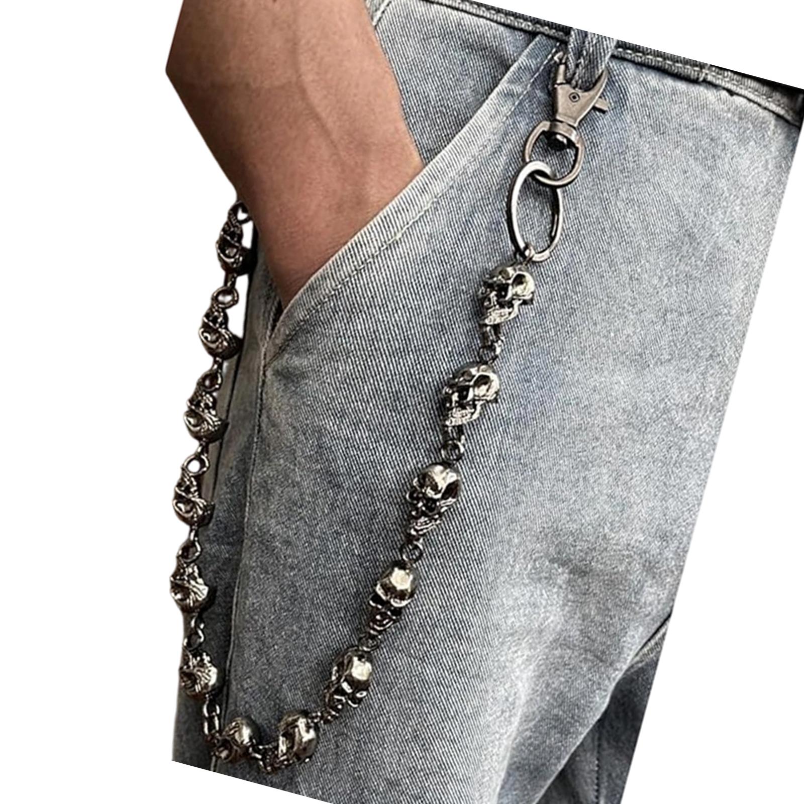 Hollow Skeleton Pants Chain For Daily Commute And Outdoor Activity Easy to Link Wallet Chain for Adult Jeans Trousers різнокольоровий
Hollow Skeleton Pants Chain For Daily Commute And Outdoor Activity Easy to Link Wallet Chain for Adult Jeans Trousers різнокольоровий