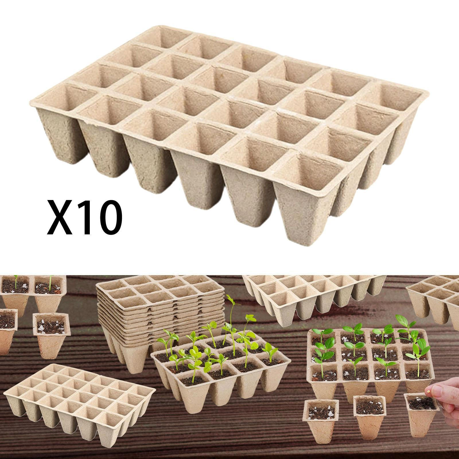 Seedling Trays Multipurpose Planting Container for Vegetables Patio Backyard 24 grids
Seedling Trays Multipurpose Planting Container for Vegetables Patio Backyard 24 grids
