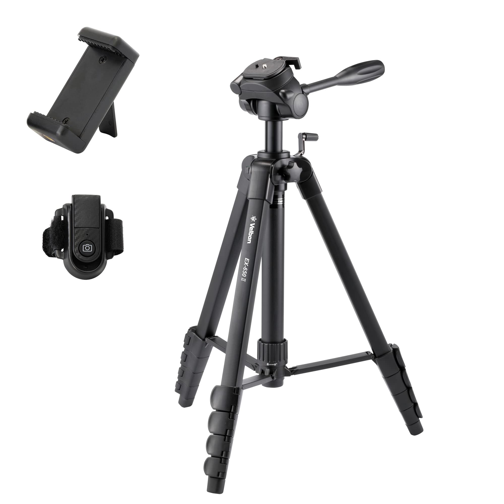 Velbon II AZ Family Lever 207cm 26mm Leg Medium DIN Standard Quick Shoe Aluminum Part Number 017915500525 EX-650 Tripod, 5-Section, Lock, Height,
Velbon II AZ Family Lever 207cm 26mm Leg Medium DIN Standard Quick Shoe Aluminum Part Number 017915500525 EX-650 Tripod, 5-Section, Lock, Height,