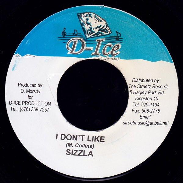 7inch Record SIZZLA - I Don t Like NONE D-Ice Productio 2005 Jamaica Reggae, Ska & Dub Used
7inch Record SIZZLA - I Don t Like NONE D-Ice Productio 2005 Jamaica Reggae, Ska & Dub Used