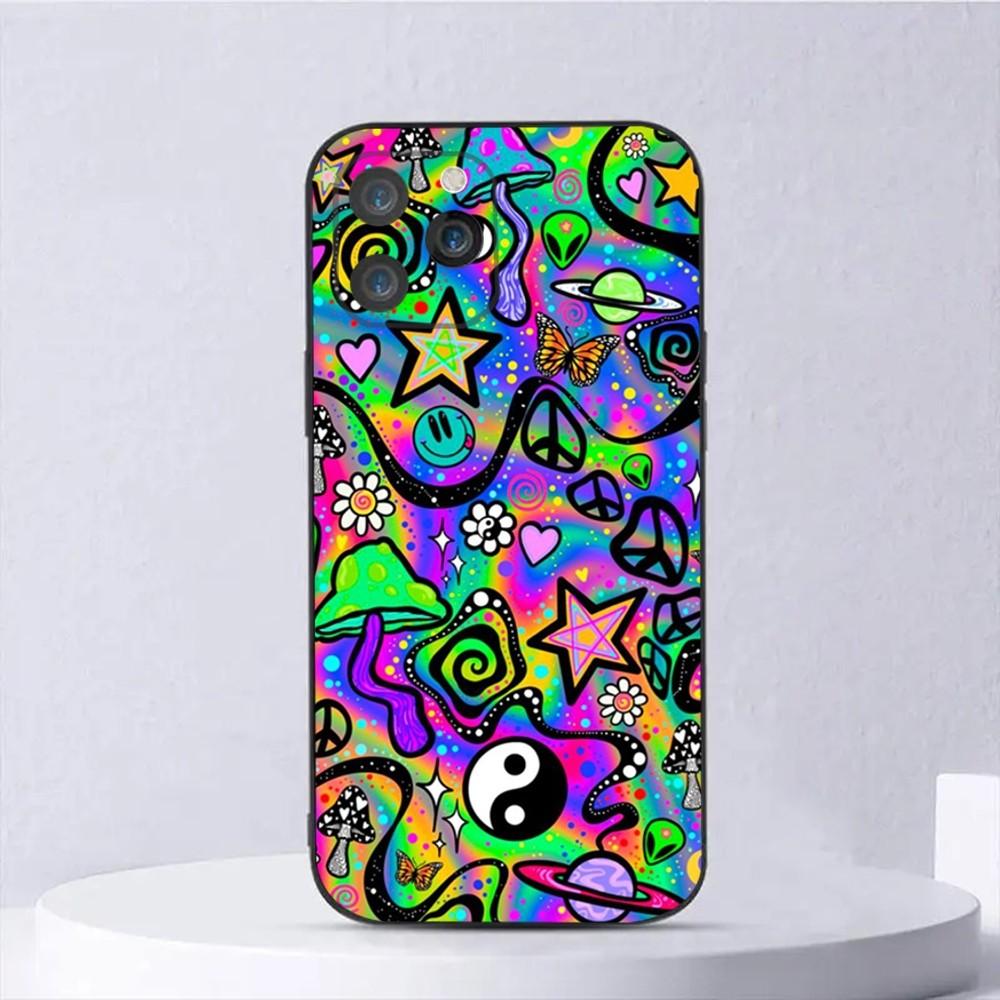 Colourful Psychedelic Trippy Art Phone Case For iPhone 15,14,13,12,11,Plus,Pro Max,XS,X,XR,SE,Mini,8,7 Soft Silicone Black Cover iPhone14
Colourful Psychedelic Trippy Art Phone Case For iPhone 15,14,13,12,11,Plus,Pro Max,XS,X,XR,SE,Mini,8,7 Soft Silicone Black Cover iPhone14
