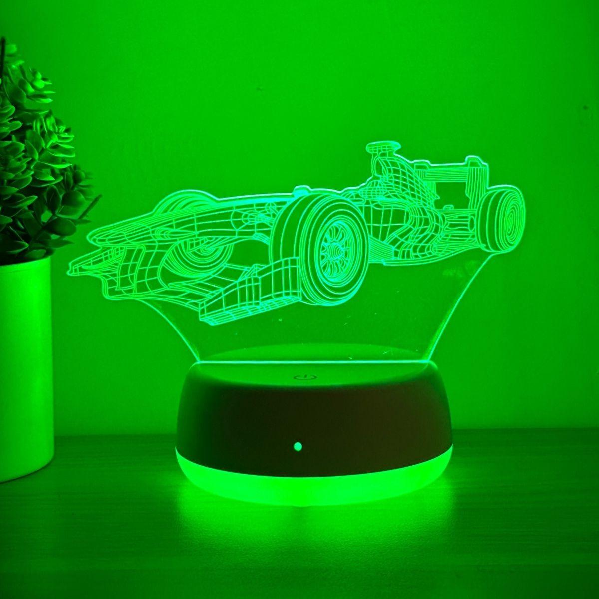 Сенсорный 7-цветный градиентный гоночный 3D ночник, USB питание, украшение для спальни и рабочего стола, идеальный выбор для подарка WHITE
Сенсорный 7-цветный градиентный гоночный 3D ночник, USB питание, украшение для спальни и рабочего стола, идеальный выбор для подарка WHITE