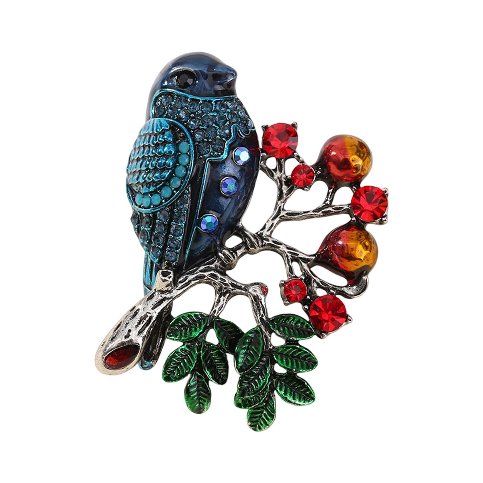 Stylish Alloy Bird Pin Adorned With Glittering Rhinestones Decorative Animal Brooch For Coats Blouses Accessories синій
Stylish Alloy Bird Pin Adorned With Glittering Rhinestones Decorative Animal Brooch For Coats Blouses Accessories синій