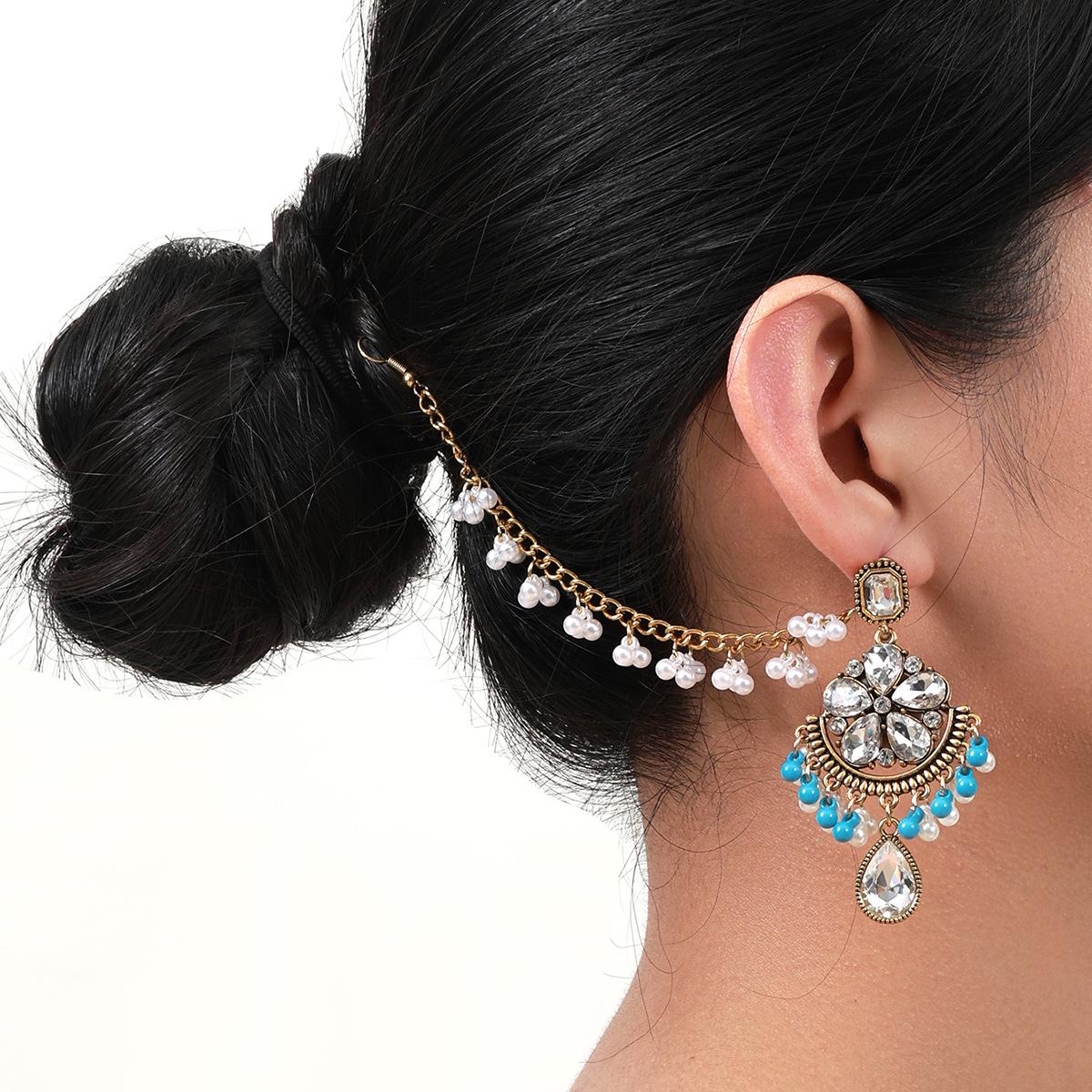 Bohemian Ethnic Style Flower Earrings for Women , Vintage Court Titanium Alloy Ear Pins , Popular European American Tren синій
Bohemian Ethnic Style Flower Earrings for Women , Vintage Court Titanium Alloy Ear Pins , Popular European American Tren синій
