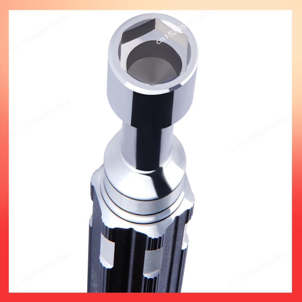 ABNR Hex Nut Key Socket Screw Driver Wrench 10Mm Tool Kit For 1/6 RC Crawler Car Axial SCX6 Upgrade Parts чорний
ABNR Hex Nut Key Socket Screw Driver Wrench 10Mm Tool Kit For 1/6 RC Crawler Car Axial SCX6 Upgrade Parts чорний