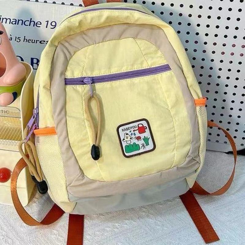 New Colorblock Lightweight Backpack - Stylish, Large-Capacity Shoulder Bag for College Students and Outdoor Activities.
New Colorblock Lightweight Backpack - Stylish, Large-Capacity Shoulder Bag for College Students and Outdoor Activities.
