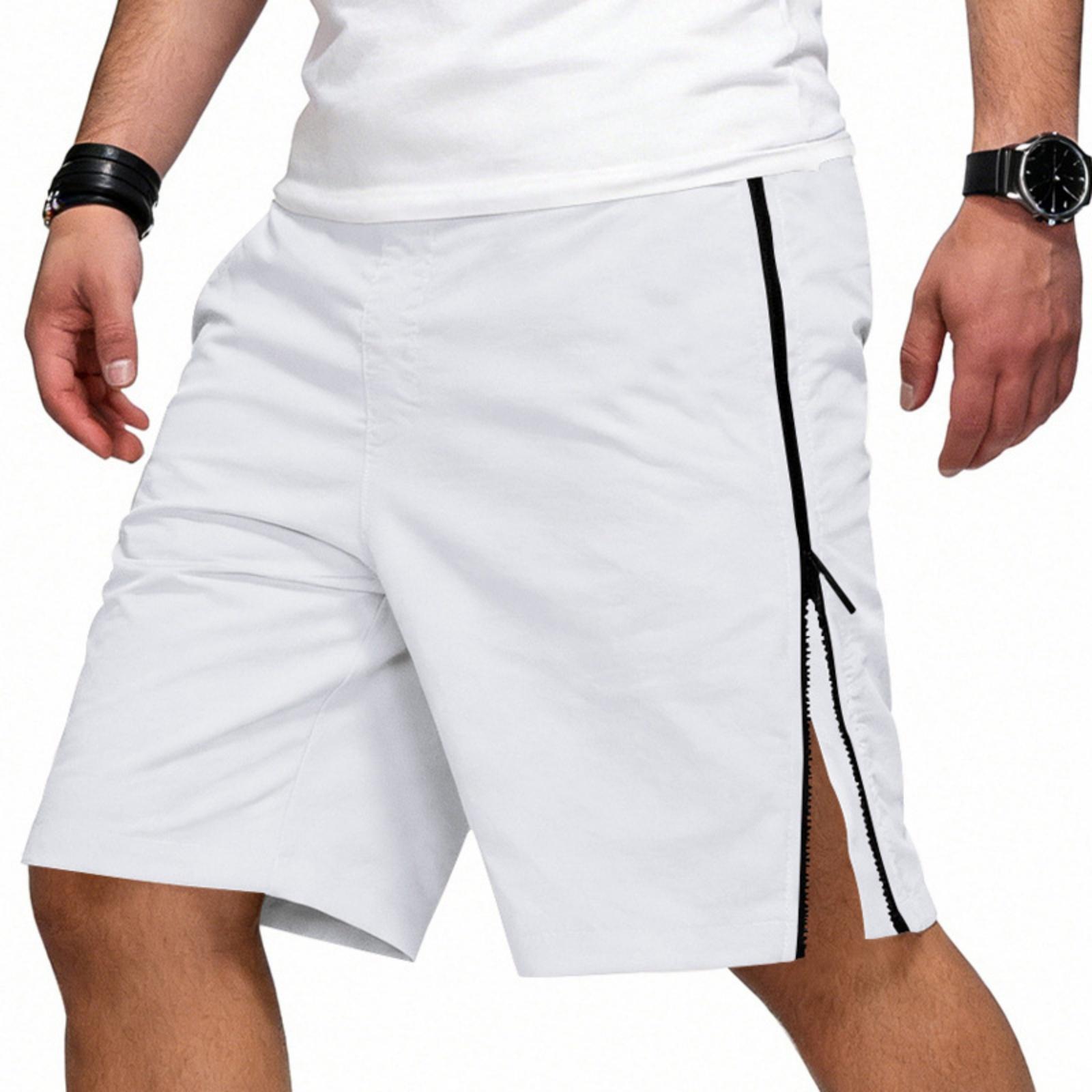 Men s Casual And Fashionable Loose Side-zip Design Shorts. Men s Hip-hop Sport Five-inch Length Shorts. XL білий
Men s Casual And Fashionable Loose Side-zip Design Shorts. Men s Hip-hop Sport Five-inch Length Shorts. XL білий