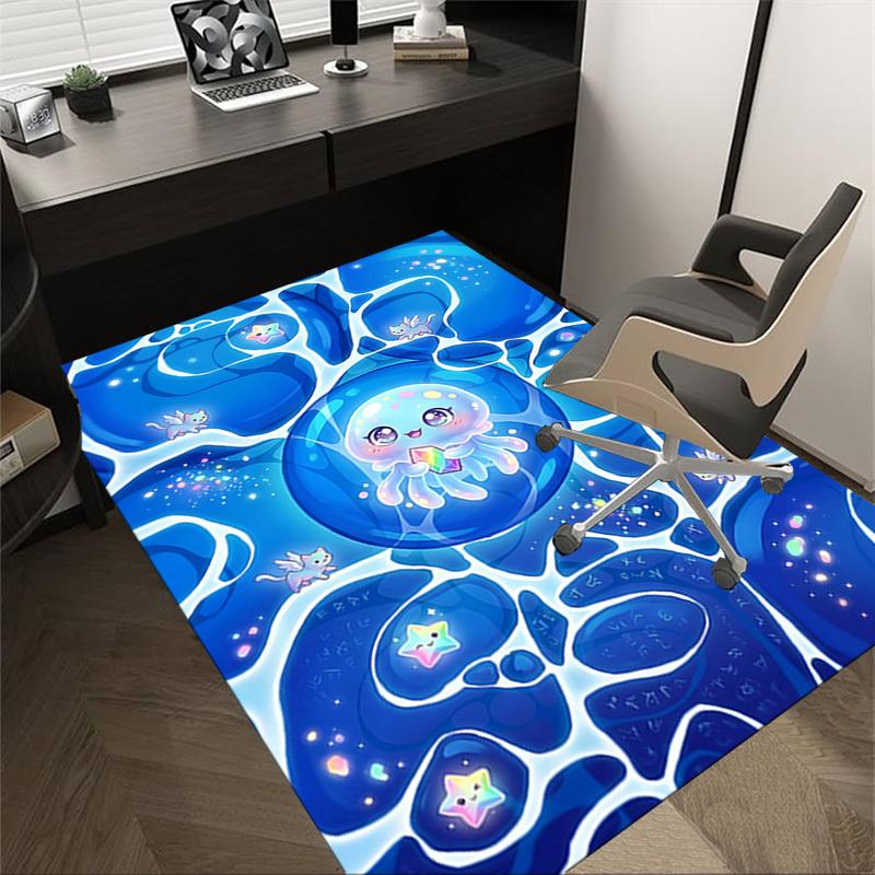 1PC Jellyfish Star Non-Slip Floor Carpet Compatible for Office&Living Room&Bedroom&Dining room - Soft & Pattern-G0332 60cm by 90cm
1PC Jellyfish Star Non-Slip Floor Carpet Compatible for Office&Living Room&Bedroom&Dining room - Soft & Pattern-G0332 60cm by 90cm