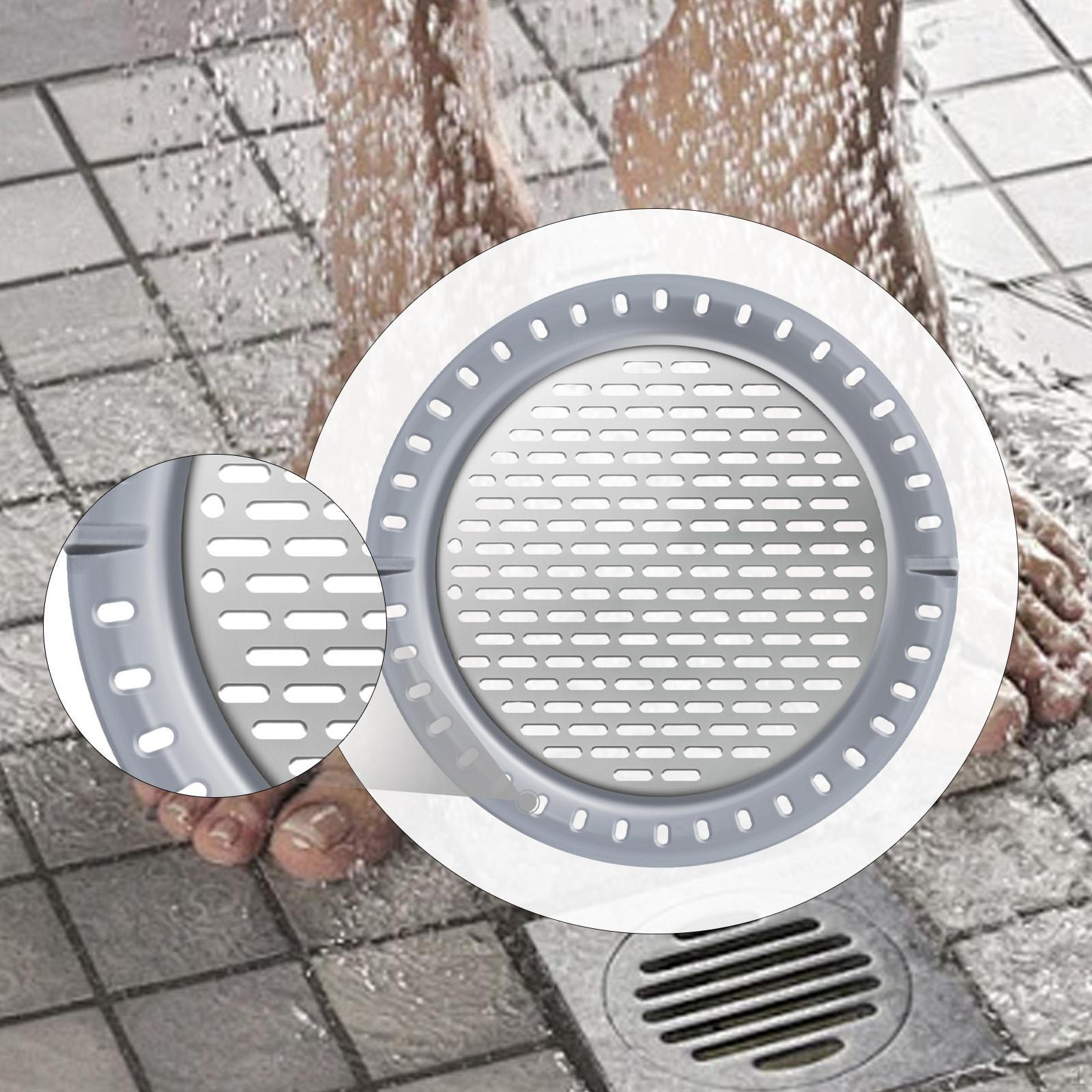 Floor Drain Hair Catcher Cover Protector, Round 5 inch Stopper Filter, Shower Strainer
Floor Drain Hair Catcher Cover Protector, Round 5 inch Stopper Filter, Shower Strainer
