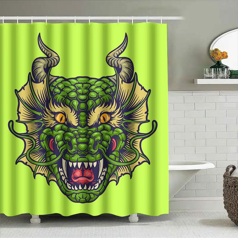 Tuniu Chinese Dragon Shower Curtain Cool Red Dragon Design For Bathroom Decor Unique Wall Art Shower Tent W60H190(CM)-1 Pcs
Tuniu Chinese Dragon Shower Curtain Cool Red Dragon Design For Bathroom Decor Unique Wall Art Shower Tent W60H190(CM)-1 Pcs