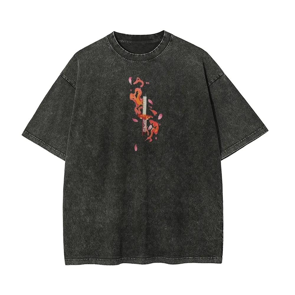 Demon Slayer Printed Short Sleeve T-Shirt Casual Summer Wear Men s Street Clothing Men s T-Shirt Washed and Old Comfortable 3XL
Demon Slayer Printed Short Sleeve T-Shirt Casual Summer Wear Men s Street Clothing Men s T-Shirt Washed and Old Comfortable 3XL