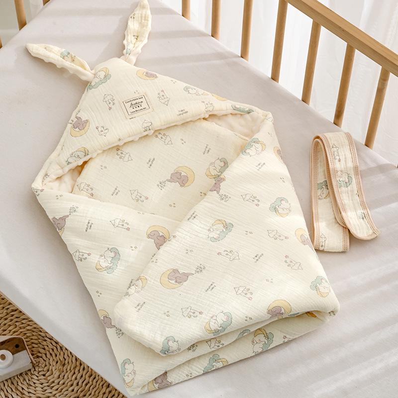 Thick Cartoon Fleece Swaddle Blanket with Ears – Newborn Autumn/Winter Anti-Kick Quilt 90x90 cm
Thick Cartoon Fleece Swaddle Blanket with Ears – Newborn Autumn/Winter Anti-Kick Quilt 90x90 cm