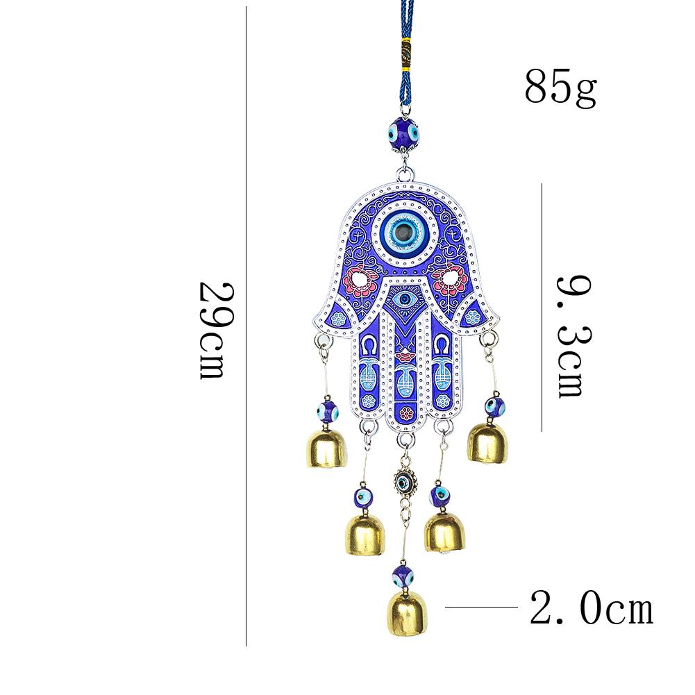 Muy Bien Fatima Wind Chimes Колокольчик Амулет Турецкий Синий Глаз Бусина Счастливый Фэн-шуй Подвесной Автомобильный Кулон Балкон Двор Сад Домашний Декор
Muy Bien Fatima Wind Chimes Колокольчик Амулет Турецкий Синий Глаз Бусина Счастливый Фэн-шуй Подвесной Автомобильный Кулон Балкон Двор Сад Домашний Декор