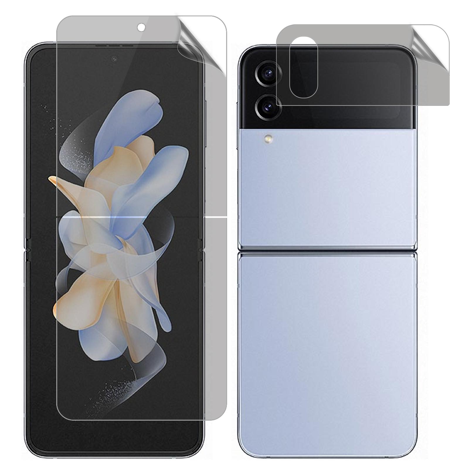 For Samsung Galaxy Z Flip4 5G Front Screen and Back Screen Protector Full Coverage Anti-spy Matte PET Film
For Samsung Galaxy Z Flip4 5G Front Screen and Back Screen Protector Full Coverage Anti-spy Matte PET Film