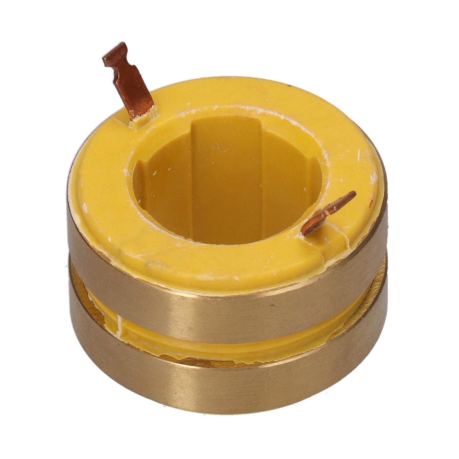 Контактное кольцо из латуни, токопроводящий электрический контакт, внутренний диаметр 24 мм, внешний диаметр 41 мм для бензинового генератора 188F
Контактное кольцо из латуни, токопроводящий электрический контакт, внутренний диаметр 24 мм, внешний диаметр 41 мм для бензинового генератора 188F