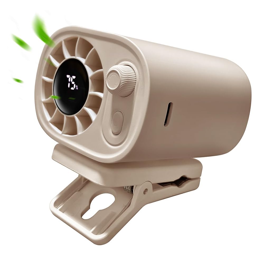 Clip Fan Parasol Fan Clip Small 132g Lightweight 360 Degree Rotating Head Portable Fan 100 Levels of Large Air Flow High Speed Rotation Motor Handy бежевый
Clip Fan Parasol Fan Clip Small 132g Lightweight 360 Degree Rotating Head Portable Fan 100 Levels of Large Air Flow High Speed Rotation Motor Handy бежевый