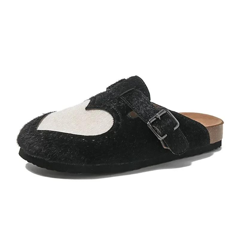 Новые мюли из корковой замши, женские модные клоги, классические корковые нескользящие уличные тапочки, обувь для любви, домашние тапочки, шлепанцы женские 43 чёрный
Новые мюли из корковой замши, женские модные клоги, классические корковые нескользящие уличные тапочки, обувь для любви, домашние тапочки, шлепанцы женские 43 чёрный