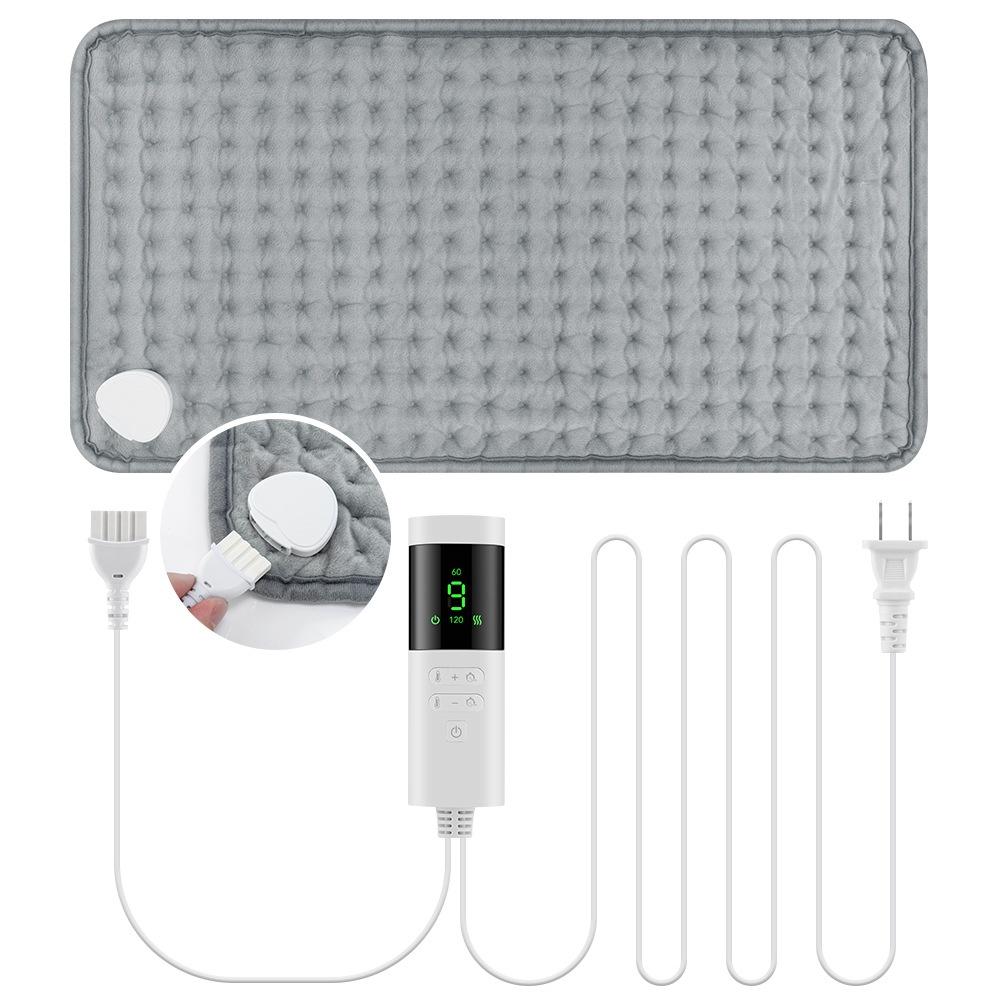 9 Level 4 Mode Timer 30X60cm Electric Heating Pad Back Neck Shoulder Knee Legs Home Office Washable Winter Electric Warm Blanket
9 Level 4 Mode Timer 30X60cm Electric Heating Pad Back Neck Shoulder Knee Legs Home Office Washable Winter Electric Warm Blanket