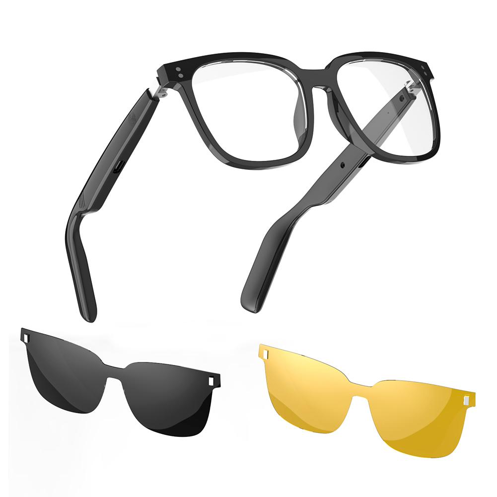 144 Languages Smart AI Eyeglasses Smart Translate Call Translation Bluetooth 5.4 Sun Glasse Rechargeable Polarized Lens чорний
144 Languages Smart AI Eyeglasses Smart Translate Call Translation Bluetooth 5.4 Sun Glasse Rechargeable Polarized Lens чорний