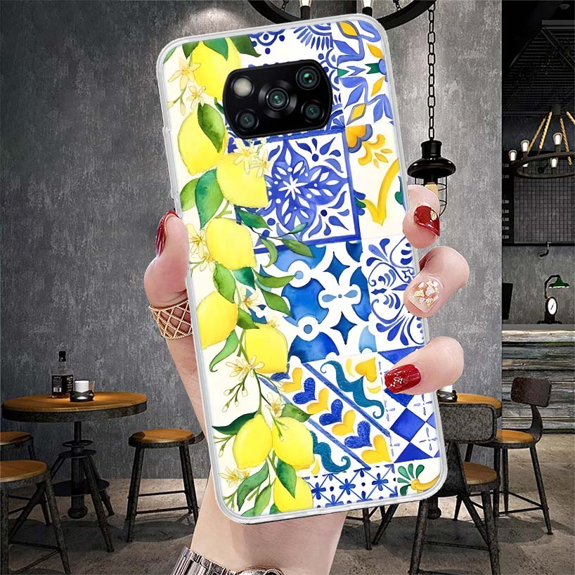Mediterranean Lemon Soft Phone Case For Xiaomi Redmi 15C 15 13C 13 Poco X5 X6 X7 F7 Ultra M7 12C 12 10 10C 9C 9A 9T 9 Fundas Poc Xiaomi Poco X6 Pro
Mediterranean Lemon Soft Phone Case For Xiaomi Redmi 15C 15 13C 13 Poco X5 X6 X7 F7 Ultra M7 12C 12 10 10C 9C 9A 9T 9 Fundas Poc Xiaomi Poco X6 Pro