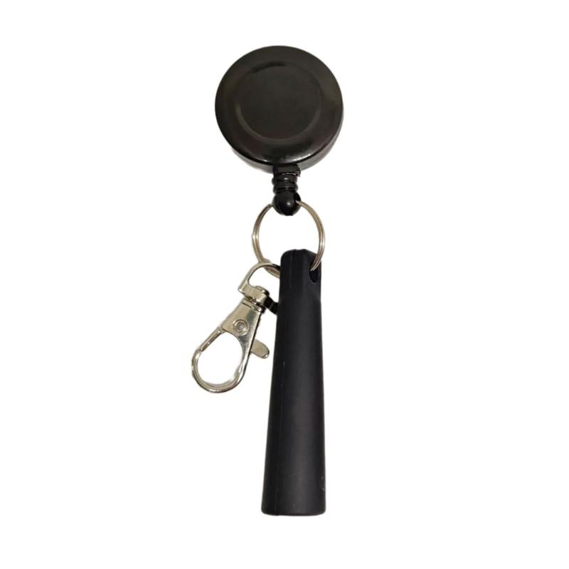 Versatile Silicone Pen Holder with Extendable Key Ring Retractable Keychain Pencil Sleeve for Students and Creatives чорний
Versatile Silicone Pen Holder with Extendable Key Ring Retractable Keychain Pencil Sleeve for Students and Creatives чорний
