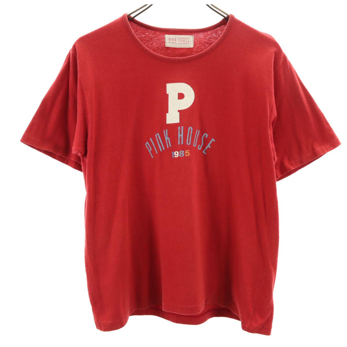 PINK HOUSE Short sleeve T-shirt Red series Women Used
PINK HOUSE Short sleeve T-shirt Red series Women Used