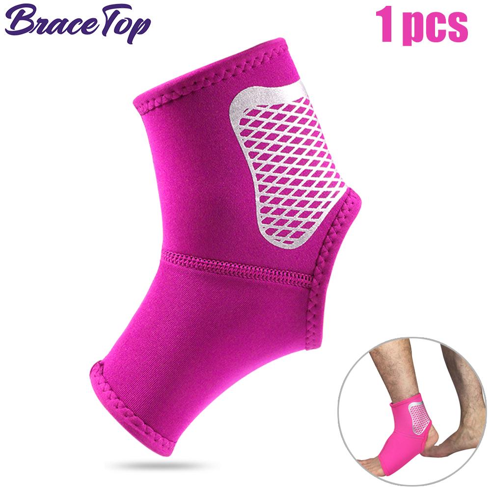 Bracetop 1 Pc Compression Ankle Protector Football Ankle Support Basketball Ankle Brace Protective Outdoor Sports Gym Accessory XL for ankle 24-34cm
Bracetop 1 Pc Compression Ankle Protector Football Ankle Support Basketball Ankle Brace Protective Outdoor Sports Gym Accessory XL for ankle 24-34cm