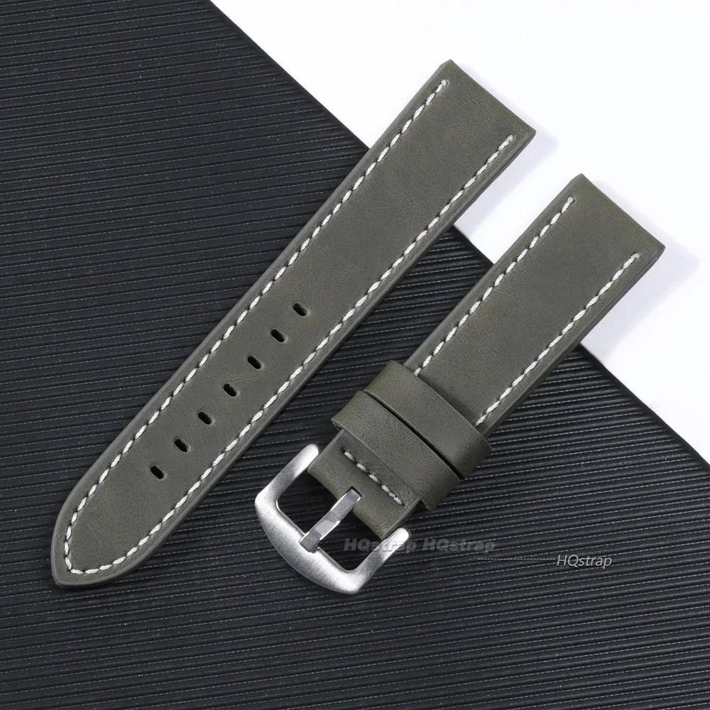 Genuine Leather Watchband 18mm 20mm 22mm 24mm Wrist Band Bracelet Black Blue Brown Vintage Matte Watch Strap Women Men Belt 18mm
Genuine Leather Watchband 18mm 20mm 22mm 24mm Wrist Band Bracelet Black Blue Brown Vintage Matte Watch Strap Women Men Belt 18mm