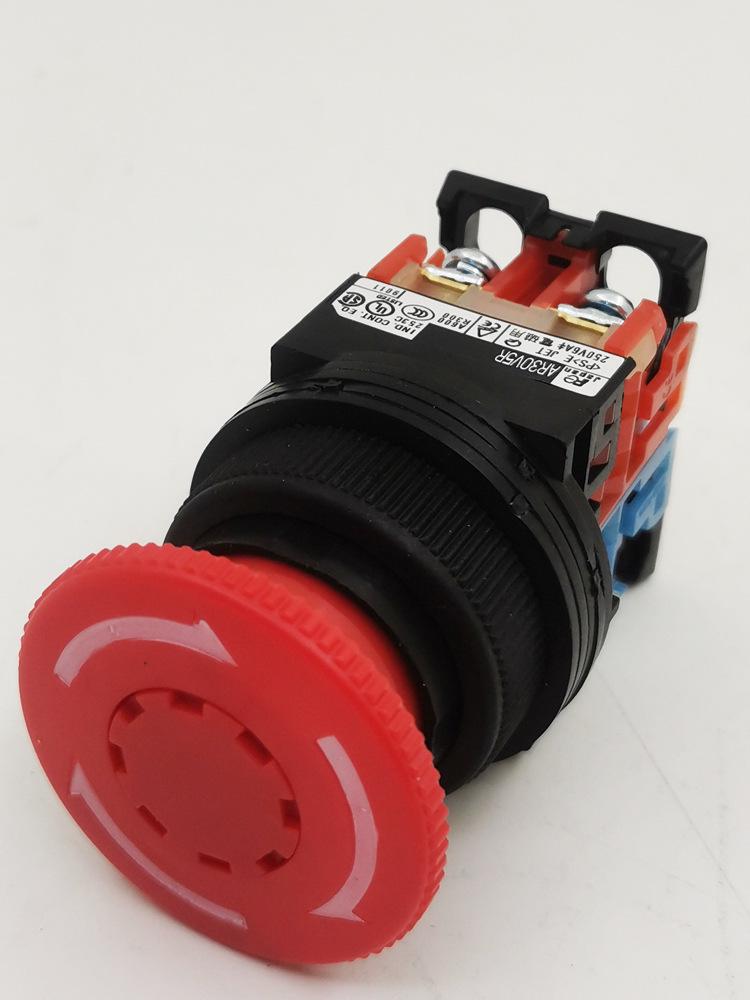 Fuji Japan Emergency Stop Button Switch AR30V5R/11R/10R/01R/22R 02 (2 Normally Closed)
Fuji Japan Emergency Stop Button Switch AR30V5R/11R/10R/01R/22R 02 (2 Normally Closed)