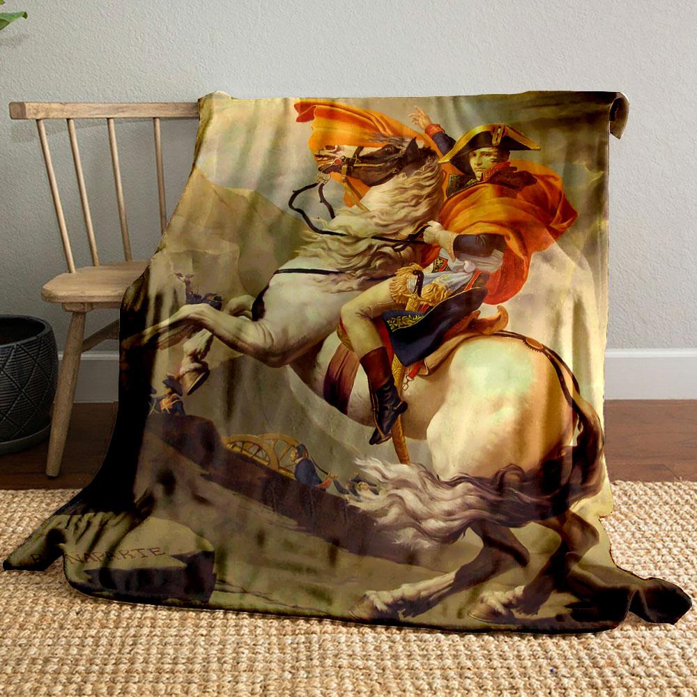 Napoleon Riding Horse Blanket bedroom Blanket for Livingroom Couch lunch break Soft throw for Friend s festival Gift 80cm x 120cm
Napoleon Riding Horse Blanket bedroom Blanket for Livingroom Couch lunch break Soft throw for Friend s festival Gift 80cm x 120cm