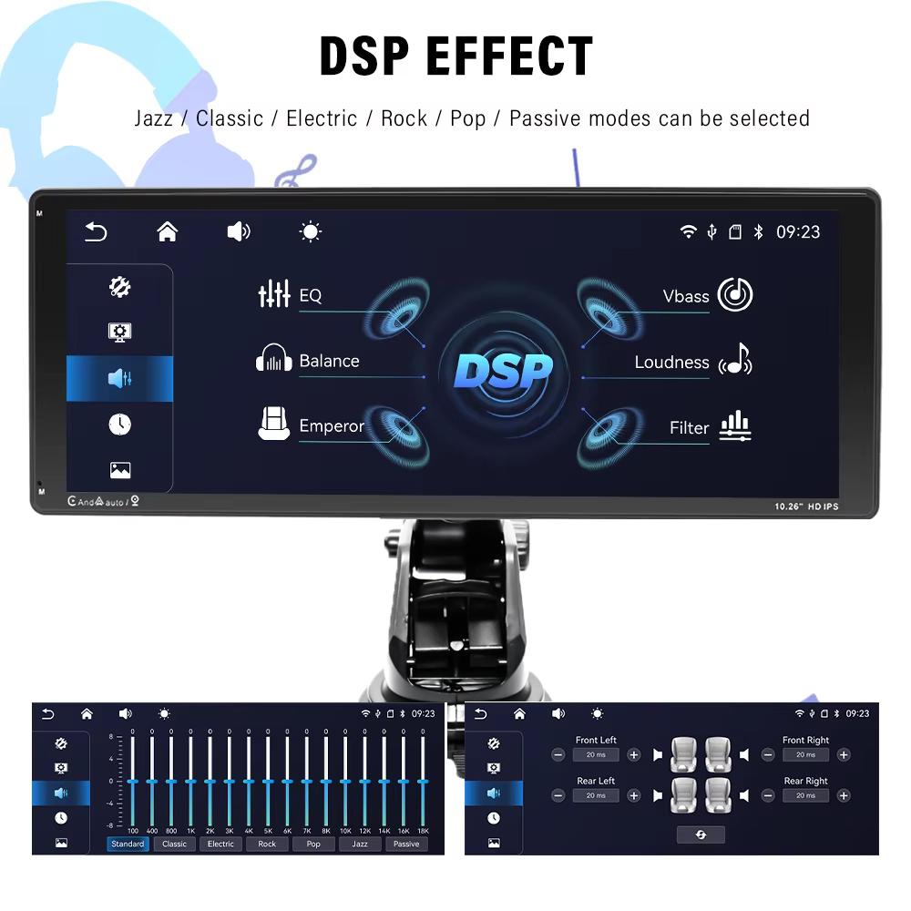 Портативный 10,26-дюймовый IPS автомобильный радиоприемник Carplay и Android Auto с беспроводным дисплеем, мультимедийный плеер с сенсорным экраном и функцией Mirror Link FM-передатчика
Портативный 10,26-дюймовый IPS автомобильный радиоприемник Carplay и Android Auto с беспроводным дисплеем, мультимедийный плеер с сенсорным экраном и функцией Mirror Link FM-передатчика