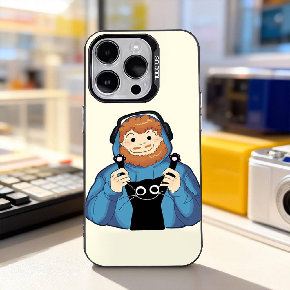 Kitty and C-Caseoh Funny For iPhone 17,16,15,14,13,12,11,Pro,Max,Plus,E,Air,Mini Anti Fall Black Matte Hard Bumper Phone Case iPhone11PROMAX
Kitty and C-Caseoh Funny For iPhone 17,16,15,14,13,12,11,Pro,Max,Plus,E,Air,Mini Anti Fall Black Matte Hard Bumper Phone Case iPhone11PROMAX