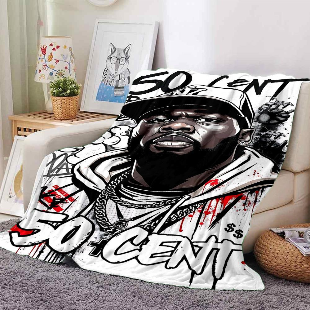 1pc 50 Cent Themed Printed Soft and Comfortable Home Blanket, Small Throw Blanket, Nap Blanket, Suitable as a Gift l052 80cmx120cm(31inx47in)
1pc 50 Cent Themed Printed Soft and Comfortable Home Blanket, Small Throw Blanket, Nap Blanket, Suitable as a Gift l052 80cmx120cm(31inx47in)